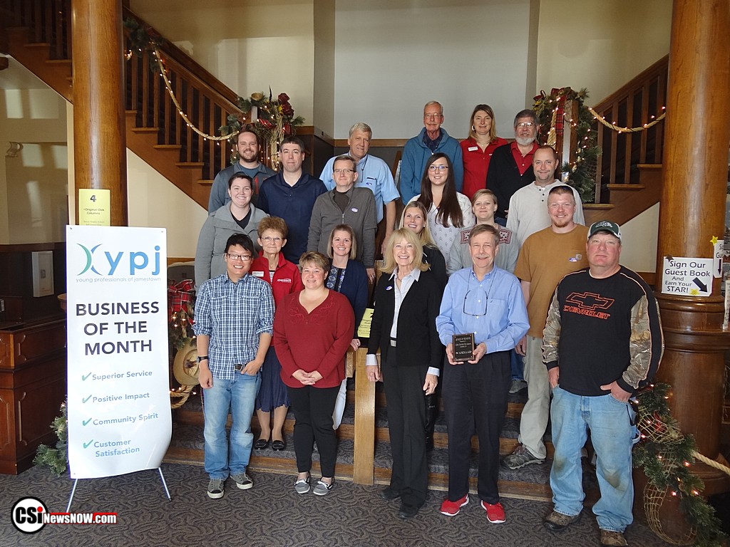 CSi receives YPJ Jamestown Chamber Business of the Month award
